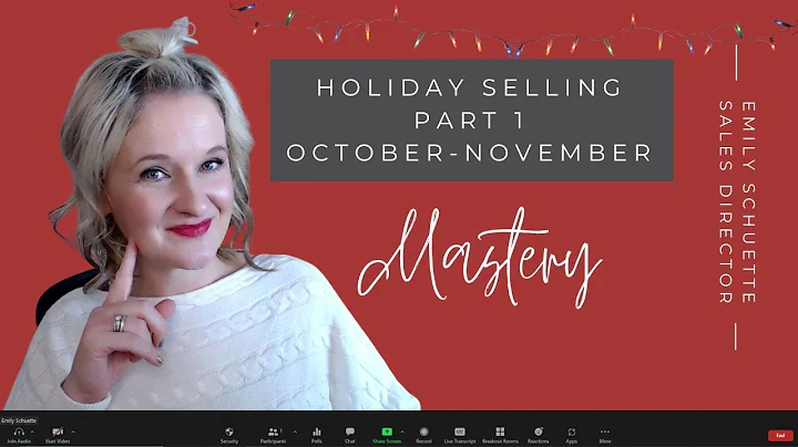 Holiday Selling Workshop part 1