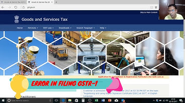 Unable to Submit GSTR1 in Portal, ERROR from Portal while submitting GSTR 1 Return - By Saurav Dutta