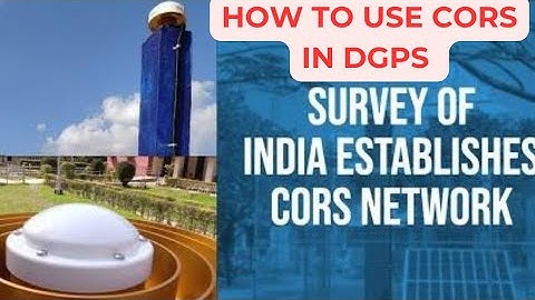 Rover Set-up for CORS Station I cors survey of india I cors survey with dgps #dgps