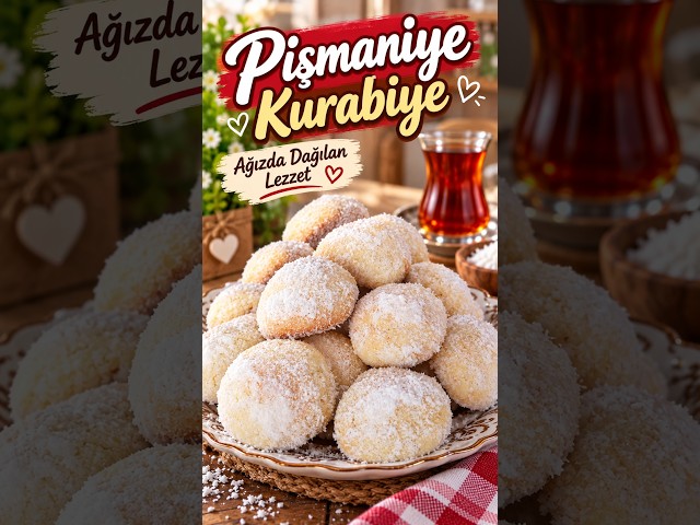 Ağızda Dağılan Pişmaniye Kurabiye ☁️ #shorts s #yemektarifleri #pratiktarifler #tarifkafe