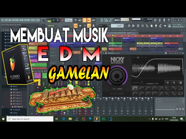 CARA MEMBUAT DROP MUSIK EDM GAMELAN DI FL STUDIO Untuk Pemula class=