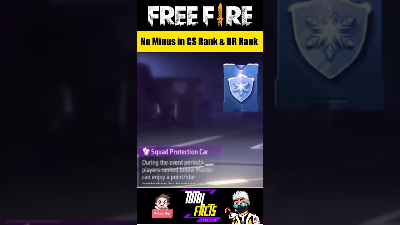No Star Minus in CS Rank and No Score Minus in BR Rank With this New Squad Protection Card 🫡
