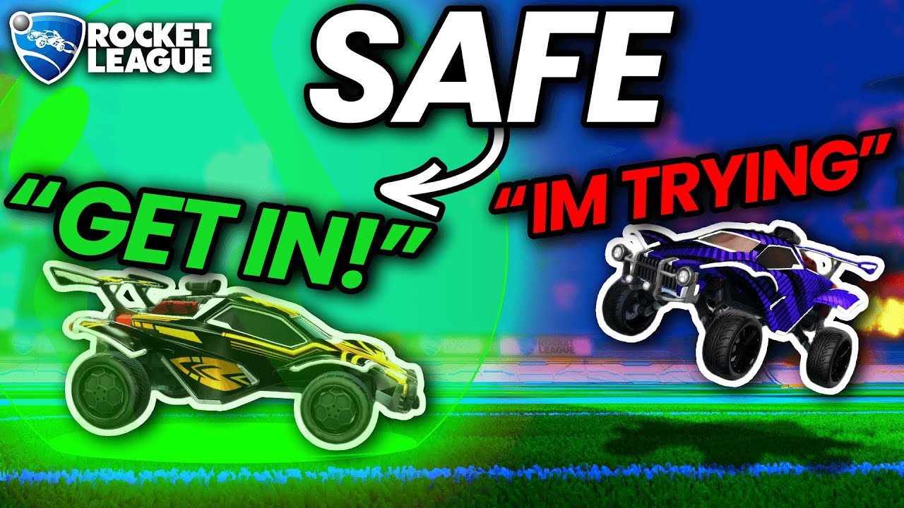 GET TO THE SAFE ZONE! Rocket League Custom Games YouTube