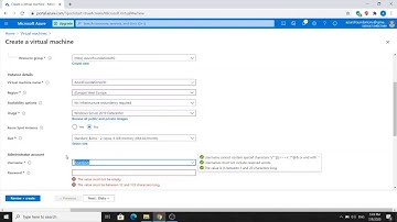 Create a windows virtual machine in Azure + remote desktop connection (Detailed tutorial)