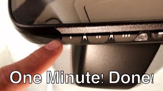 LEXUS: HOW TO PAIR TO GARAGE DOOR (1 MINUTE)