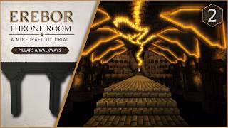 Minecraft Erebor Throne Room Tutorial | Part 2 - The Halls of Erebor