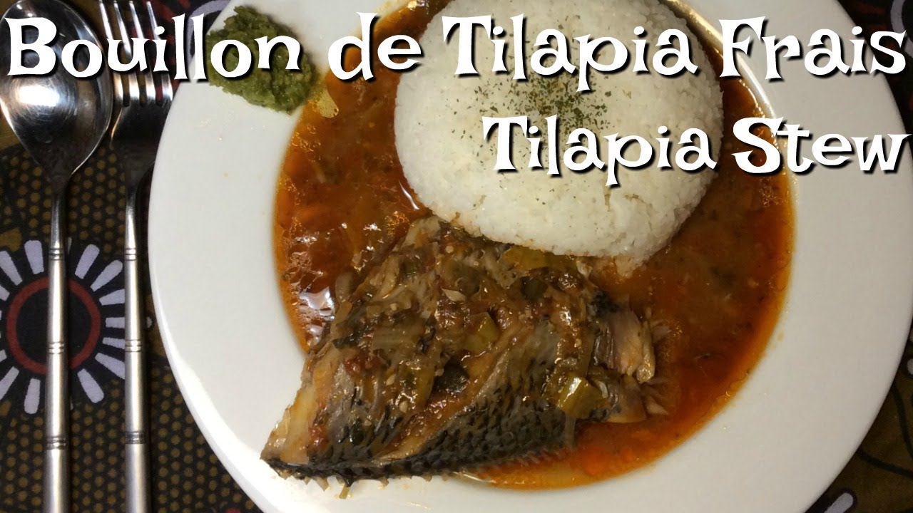 Bouillon de Poisson Frais a la Congolaise🇨🇬\ African Fish Stew FRENG