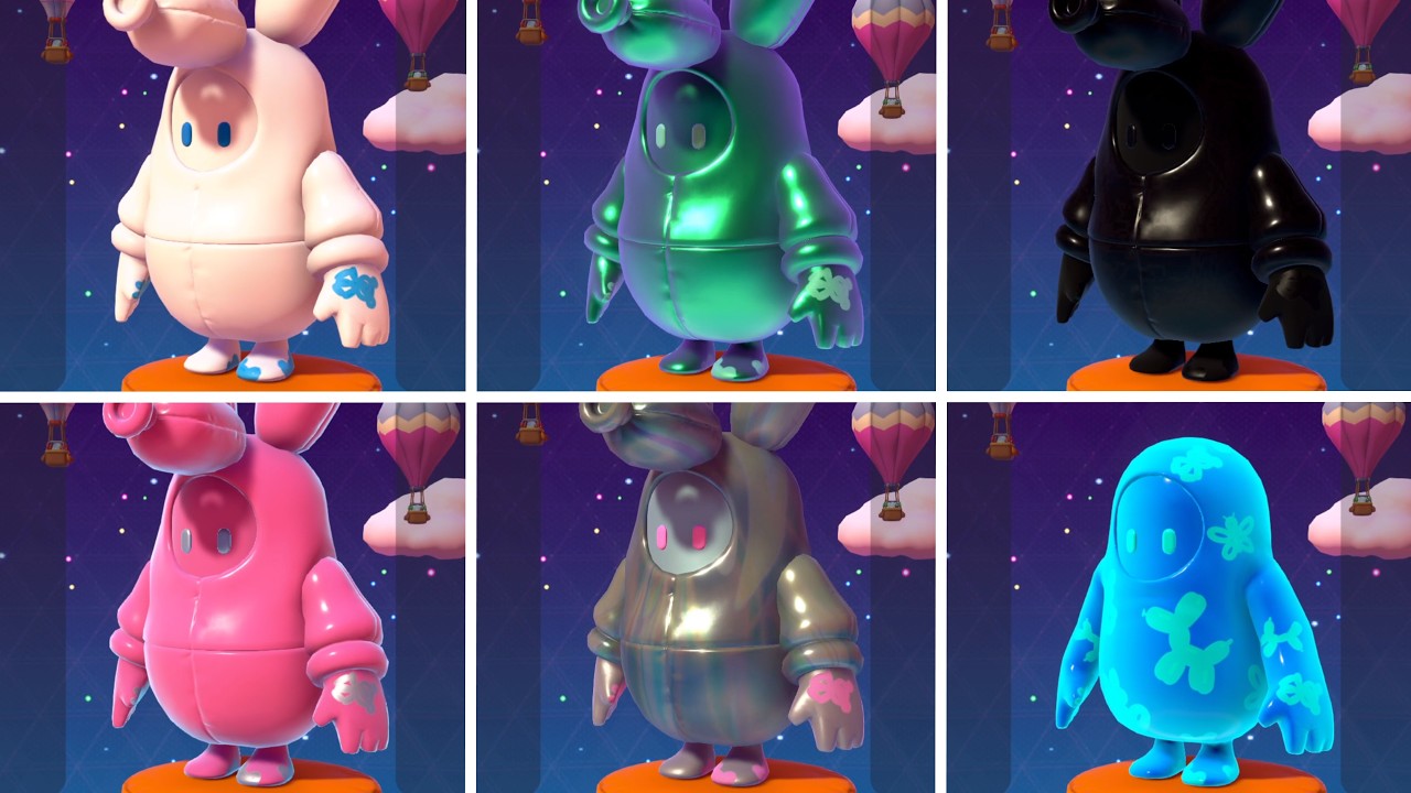 Fall Guys #969 *Squeak & Twist, Iridescent Inflation, & Balloon Animals ...