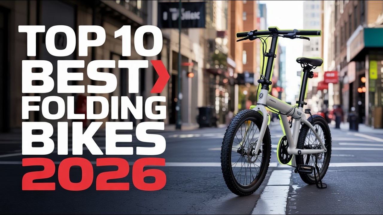 10 лучших складных велосипедов 2026 года — портативные и удобные для путешествий.