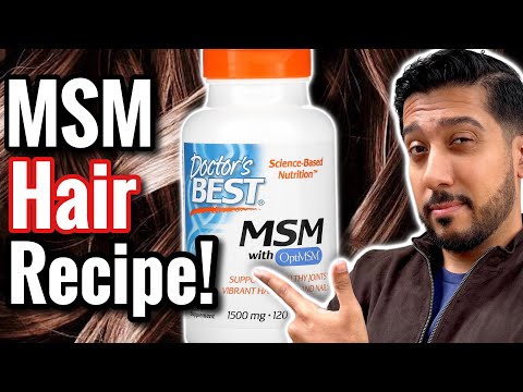 MSM for Hair Growth | MSM Recipe for Hair Growth | Does MSM Work for Hair Loss?