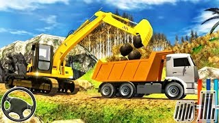 Off Road Crane Simulator Construction - Best Android Gameplay screenshot 3
