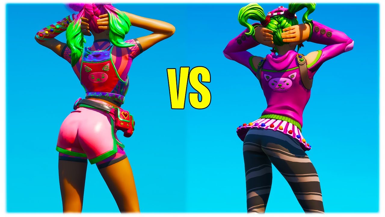 FORTNITE DANCE CONTEST TROPICAL PUNCH ZOEY vs OG ZOEY 😍 ️