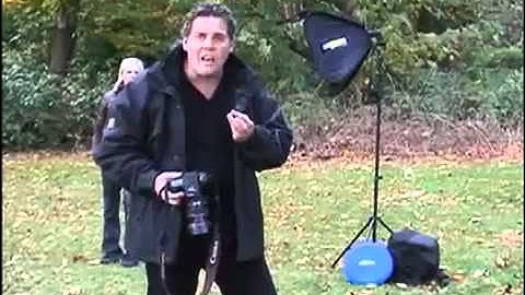 Using Lastolite Ezybox Hotshoe on location *OFFICAL LASTOLITE UK VIDEO*