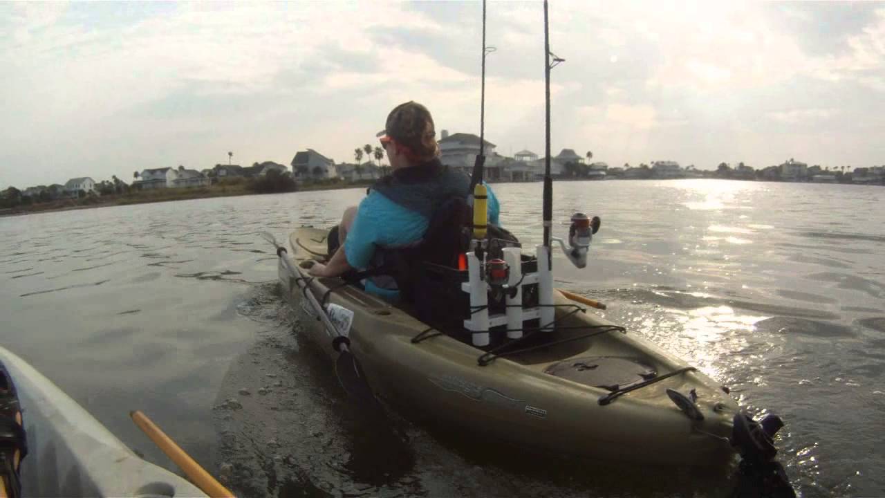 THE HOG ZONE 142!!! Kayak fishing Galveston State Park YouTube