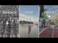 Thailand and Japan Vacation vlog | ♡ Travel Diaries ♡
