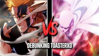 Saitama vs Ichigo || Saitama sneezes away || Debunking @ToasterXD