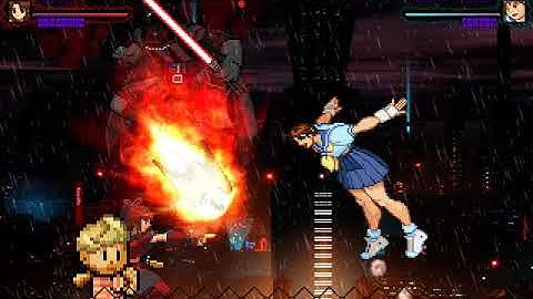 MUGEN Request: Lucas & Nakoruru Vs Darth Vader & Sakura