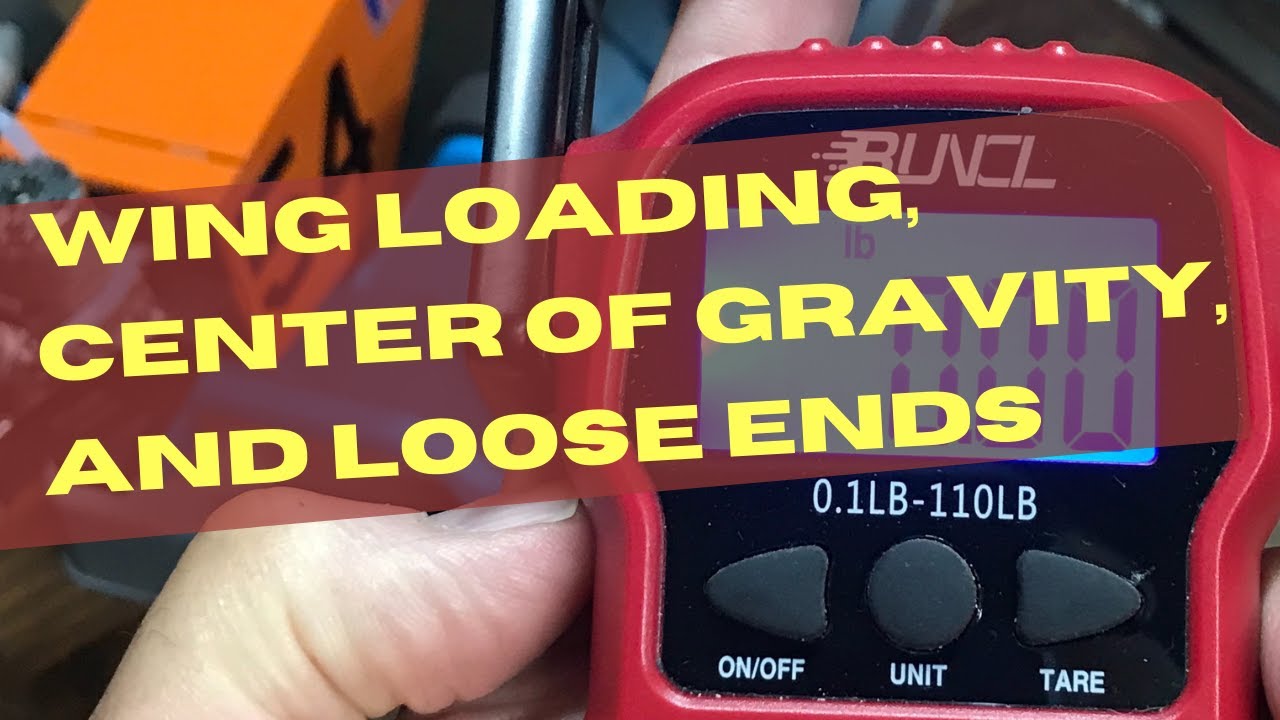 Barnstormer 25S Vintage RC Plane Build: 28 Center of Gravity, Wing Loading, Finish Build