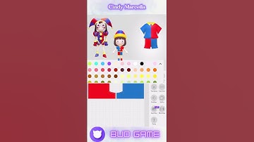 how to make pomni from TADC #BUD #budcreate #TADC #digitalcircus #gummigoo #shorts #pomni #jax