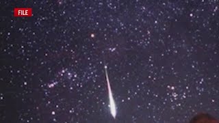 Meteor shower lights up Sacramento night sky