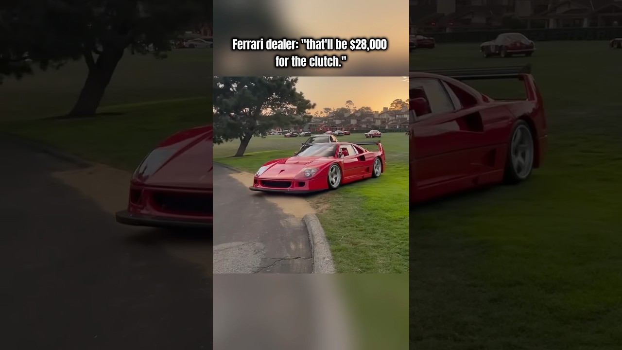 Stalling in a Ferrari F40LM via scootsupercars 