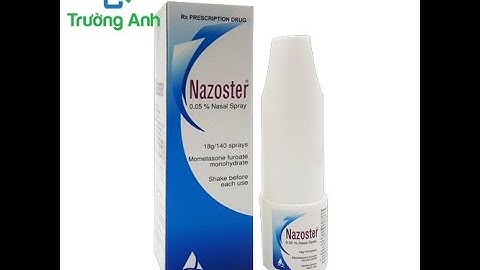 Hướng dẫn sử dụng thuốc xịt mũi nazoster