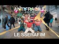 Kpop in public le sserafim   antifragile  cover by haelium nation christmas edition