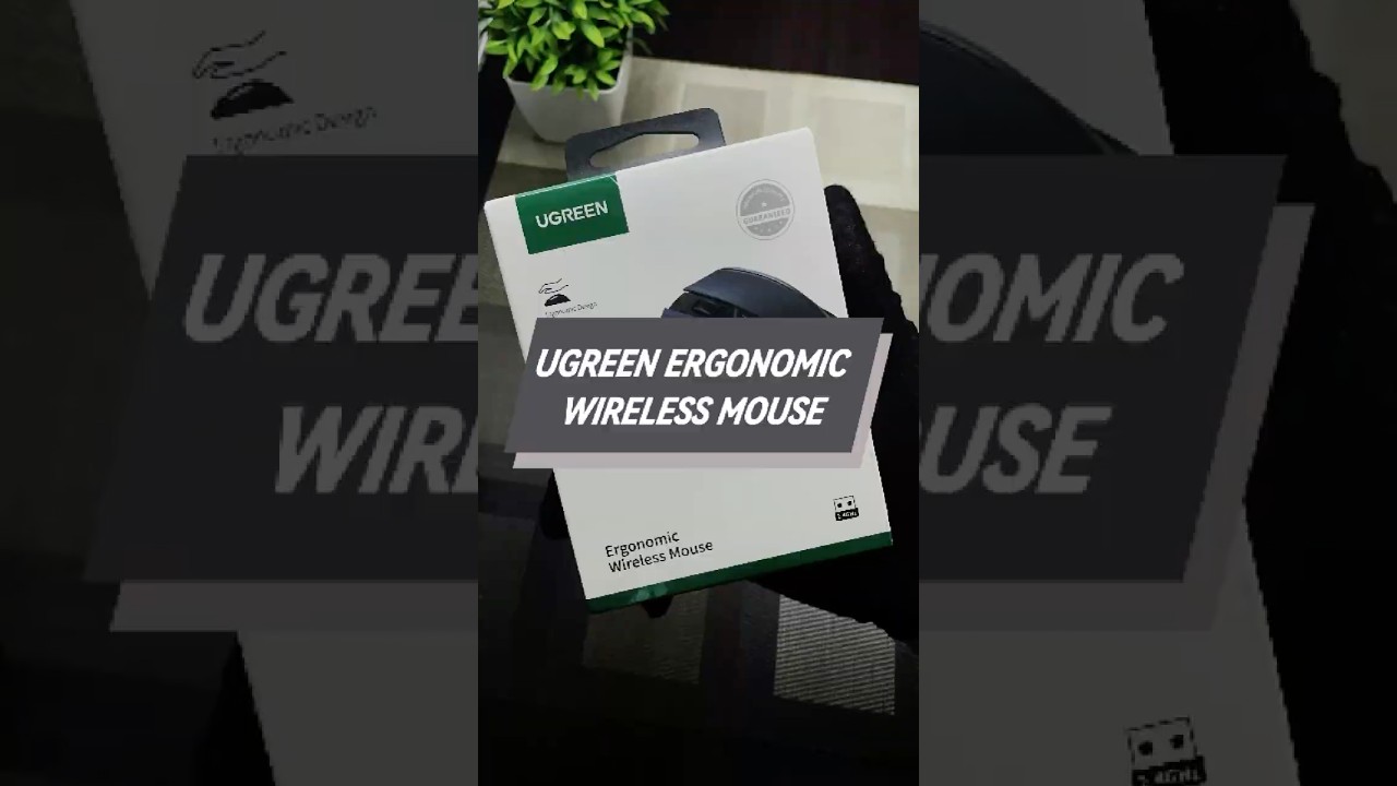 Link in Bio | Item 023 - UGREEN Ergonomic Wireless Mouse 
