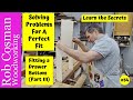 Attaching Drawer Bottoms - Getting the Fit Just Right (Part III)