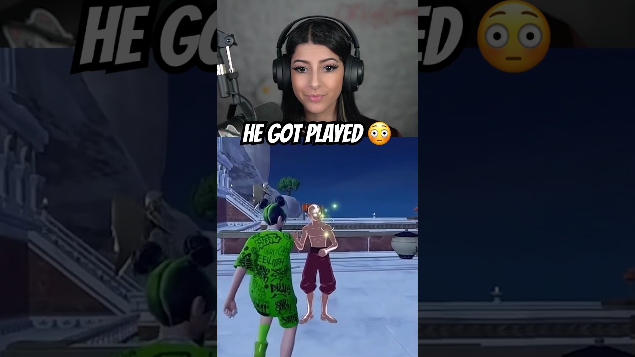 he just wanted to dance 🥺 #fortnite #gamer #gaming #reaction