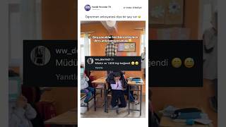 Öğretmen anksiyetesi diye bir şey var 😂