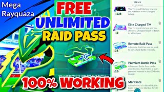 Get Unlimited Raid Pass Totally Free Tricks || 100% Working || Pokemon Go 2023 #viral #trending screenshot 3
