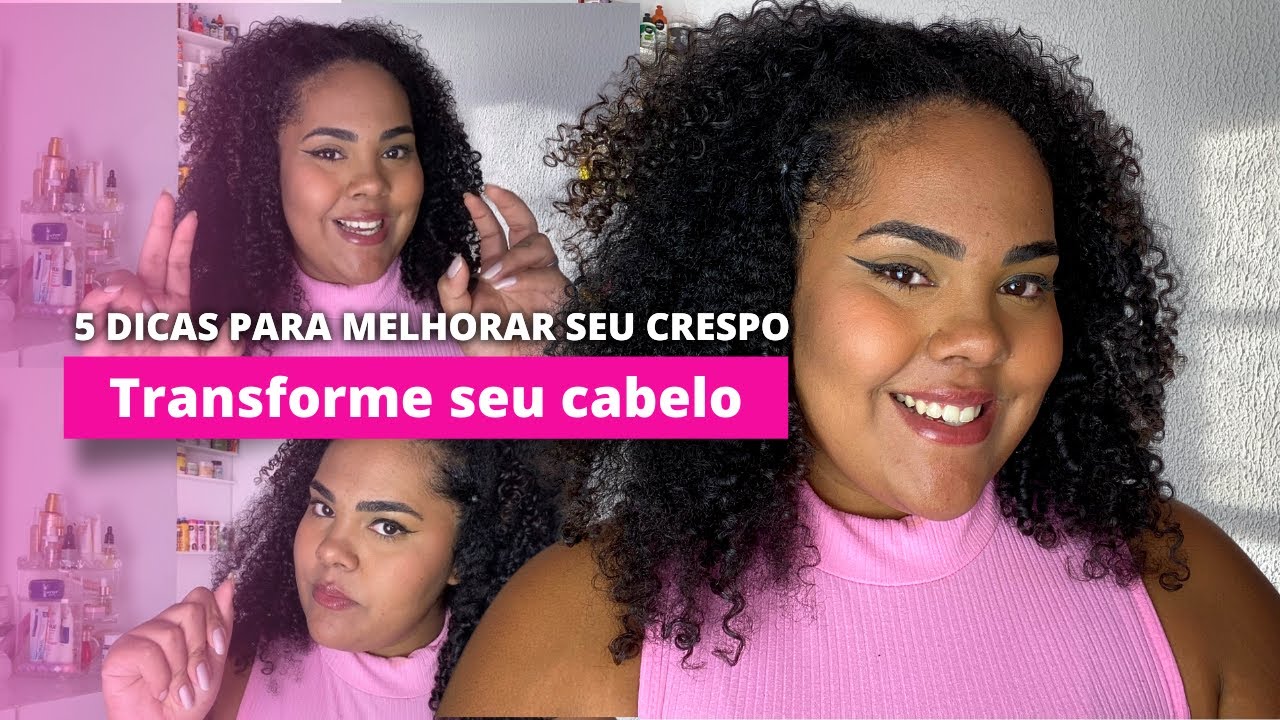 5 HÁBITOS que MELHORARAM MEU cabelo CRESPO | Meu cabelo é outro 😱 | Rapha Oscar