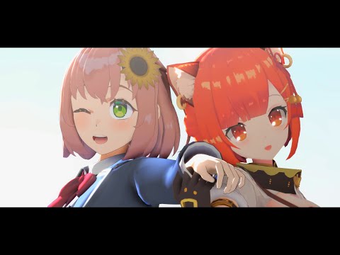 【ラトナ・プティ/本間ひまわり】Dive to blue【にじさんじMMD】