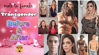 Unbelievable Male to Female Transgender MTF Before After Real Transformations