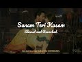 Sanam Teri Kasam Slowed Reverbed Ankit Tiwari Palak Muchhal Himesh Reshammiya SLOWBEANS