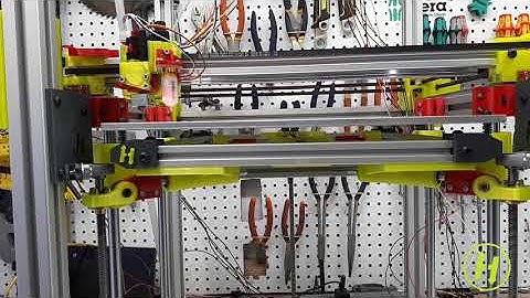 HevORT 3D Printer - Triple Independent Motors Z axis with self leveling bed.