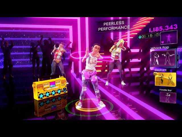 Dance Central 3 (DC1 Import) - Flava In Ya Ear (Remix) HARD - Craig Mack - Gold Stars class=