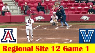 Villanova vs Arizona Softball Highlights, 2024 NCAA Regional Site 12 Game 1