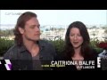 E! Online: Outlander Cast on Season Two and More [RUS SUB]