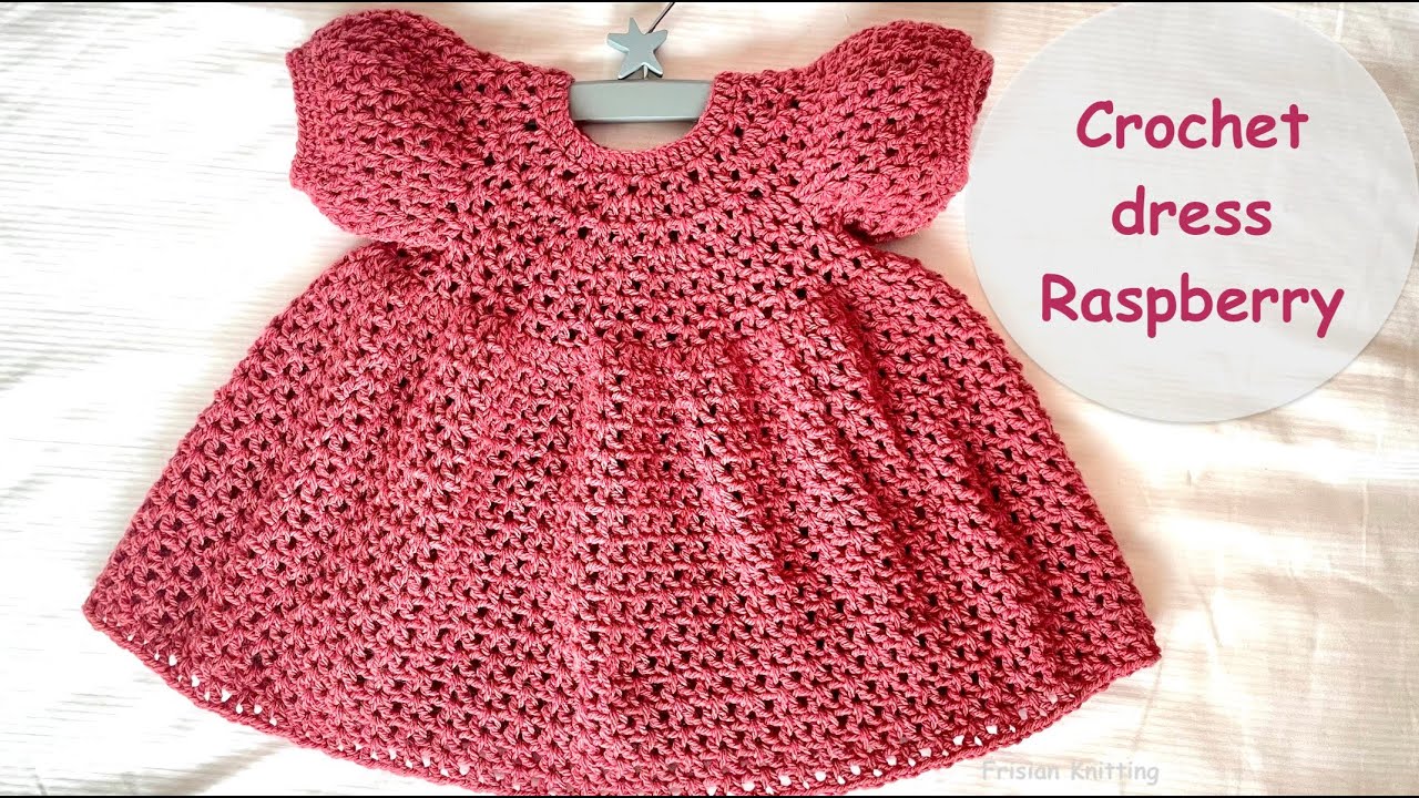 Crochet Baby Dress Pattern, Almost Free Crochet Pattern, Newborn Baby –  Cutie Outfits by Belle