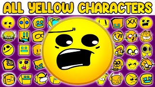FNF Character Test | Gameplay VS My Playground | All Yellow Characters Test