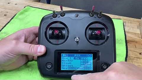 FlySky FS-i6s one stick track mixing