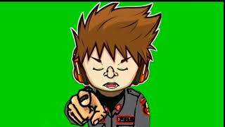 Greenscreen animasi polisi part2