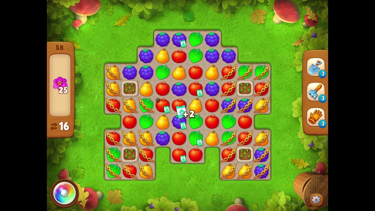 GardenScapes Level 58 no boosters