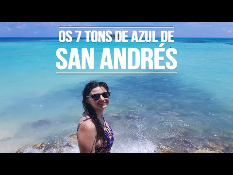 Os 7 tons de azul de San Andrés | Olhos de Turista