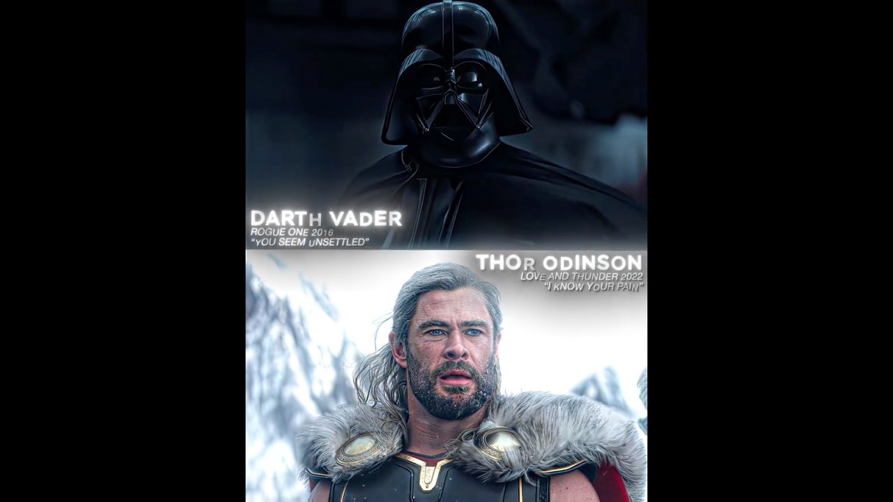 Thor Vs Darth Vader