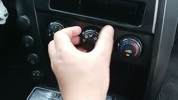 ssangyong Actyon 2WD -2006 AC and HEATER controler