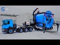 The Ingenious Truck Unloading Equipment You Have To See 2 ▶  Special transport of houses