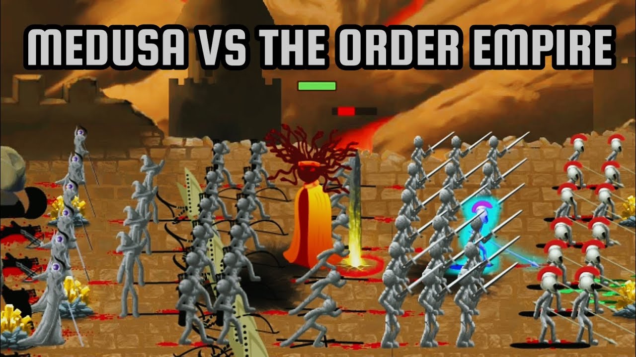 Stick War 2 Hacked Final Boss Medusa Vs The Order